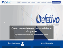 Tablet Screenshot of lvsoft.com.br